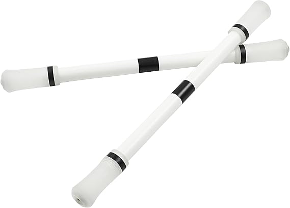 Hitefu Spinning Pen, White, 2PCS | Finger Spinner Pen, Rotating Spinning Trainer