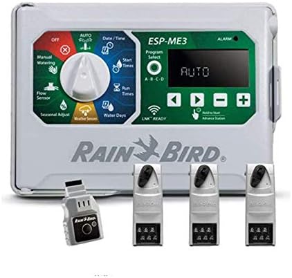 Rain-Bird Controller Indoor Outdoor Lawn Irrigation Sprinkler Timer ESPME3  WiFi  3 Modules