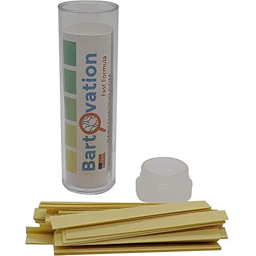 Five Pack Restaurant Quaternary Ammonium QAC, Multi Quat Sanitizer Test Paper, 0-500 ppm [5 Vials of 100 Paper Strips]