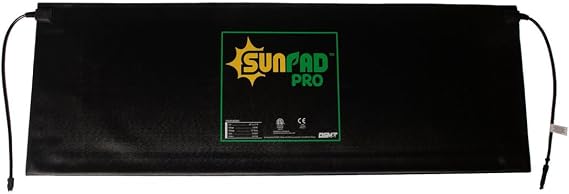 SUNPACK SunPad Pro 150W Master Seedling Heating Mat, Black, 21" x 60" - Made for Propagating Seedlings and Cuttings, Ideal for Greenhouses and Indoor Gardening