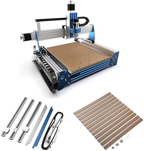 Genmitsu CNC Router Machine PROVerXL 4030 + 39 x 40 (1000 x 1020mm) XY-Axis Extension Kit + 1010 Aluminum & MDF Hybrid Spoilboard
