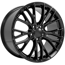 Tires OE Wheels LLC CV22B-18085-5475-56B1 Satin Black Wheel Painted (18 x 8.5 inches /5 x 120 mm, 56 mm O