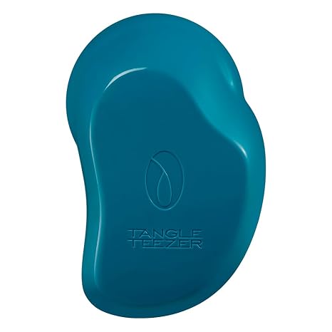 Tangle Teezer Hair Brush Original Plant Brush Detangling Hair Brush for Wet & Dry Hair Detangling Brush for Fine Curly Thick Afroes Ideal for All Hair Types (Blue)
