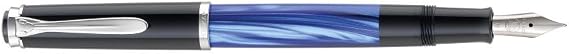 Pelikan Classic M205 Fountain Pen, Ambidextrous, Blue, 1 piece