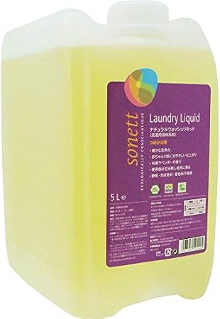 Sonnet Wash Liquid 5L Liquid Laundry Detergent