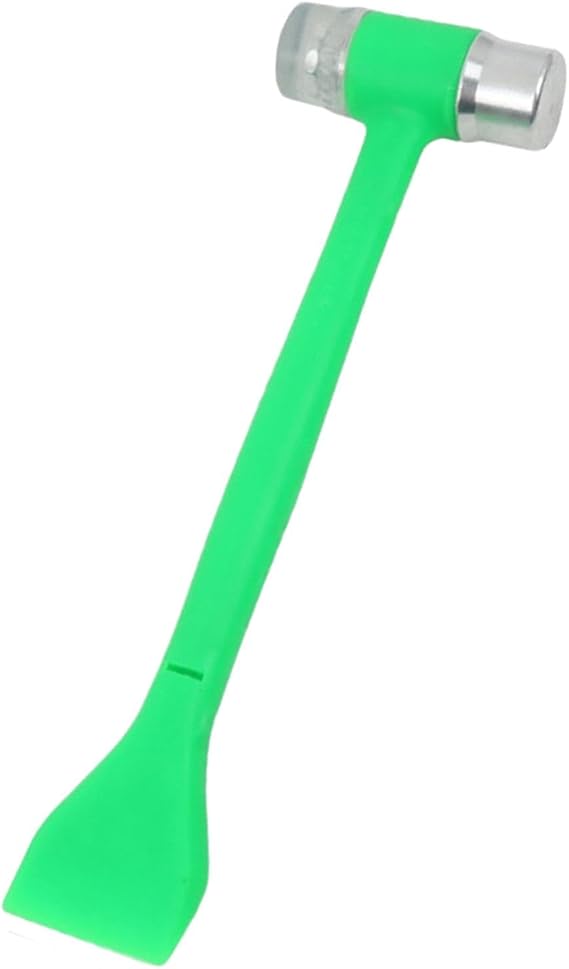 Double Head Mallet,Rubber Mallet Ergonomic Handle Lightweight Double Sided Multipurpose for Hand Tool Installation, 3 in 1