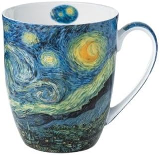 McIntosh Van Gogh Starry Night Fine Bone China Latte Mug