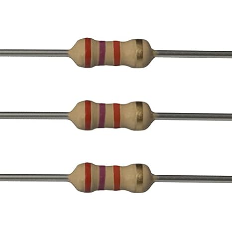 E-Projects 10EP5142K70 2.7k Ohm Resistors, 1/4 W, 5% (Pack of 10)