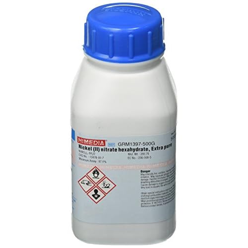 HiMedia GRM1397-500G Nickel II Nitrate Hexahydrate, Extra Pure, 500 g