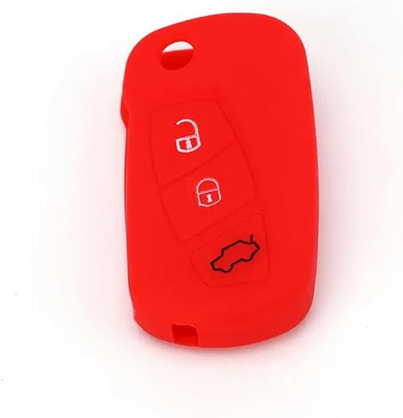 Silicone Car Key Case Cover, for Ford KA MK2 2008-2016
