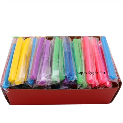 USB Charging Candy Art Drawing Pen Tool Kit with Colorful Syrup Bar, Melting Sugar Child Puzzle 3D Play Paiting Toy Colorful Sugar Bar