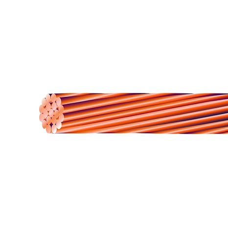 4 AWG Stranded Bare Copper Building Wire (50Ft Cut)
