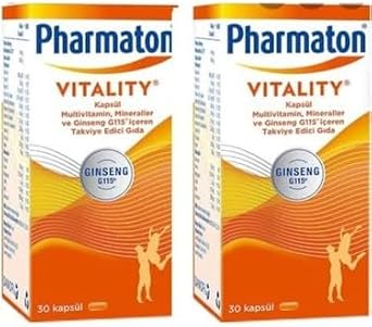 PHARMATON Vitality 30 Tablet 2 Adet P09775