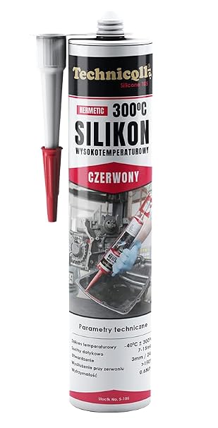 Technicqll High Temperature 1200'C Adhesive Glue for Exhaust Fireplace Ovens Collectors 300 Ml