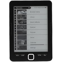 Electronic Book Reader with Customizable Features and 8G Memory, Perfect for Relaxing At Home,Material: ABS