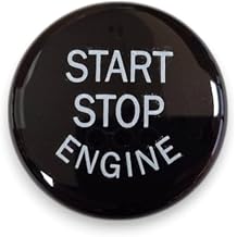 Start Stop Push Button Cover Black Compatible with BMW Z4 E89 2009-2016