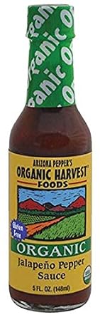 Organic Harvest Gluten Free Jalapeno Pepper Sauce, 5 Fluid Ounce - ( 2 PACK )