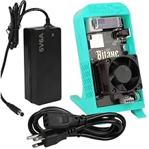 Bitaxes Gamma 601 Bitcoins Miner BM1370 Asic Chip 1.2TH/s Solo Miner 2.4G WiFi/Hotspot Crypto Miner Home Use BTC Miner Low Noice Include PSU, Blue