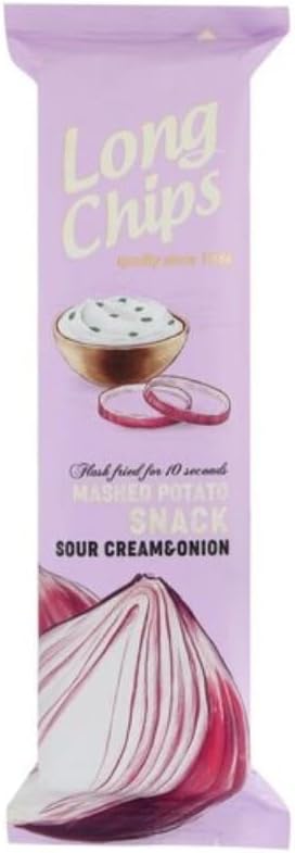 long chips Sour Cream & Onion 003589