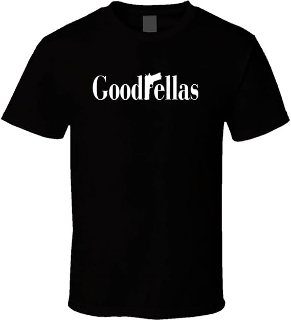 Goodfellas Gangster Movie Title Logo T Shirt
