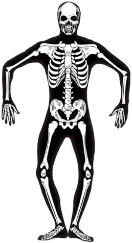 Smiffys Mens Skeleton Second Skin Costume