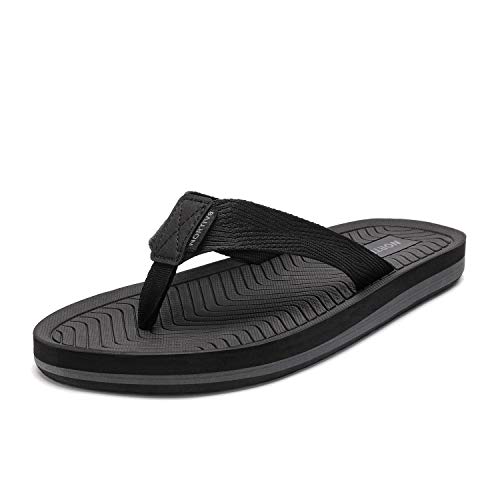 NORTIV 8 Mens Flip Flops Thong Sandals Comfortable Light Weight Beach Shoes REVIVA