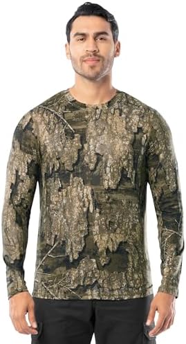 Realtree Mens Long Sleeve Performance Shirt