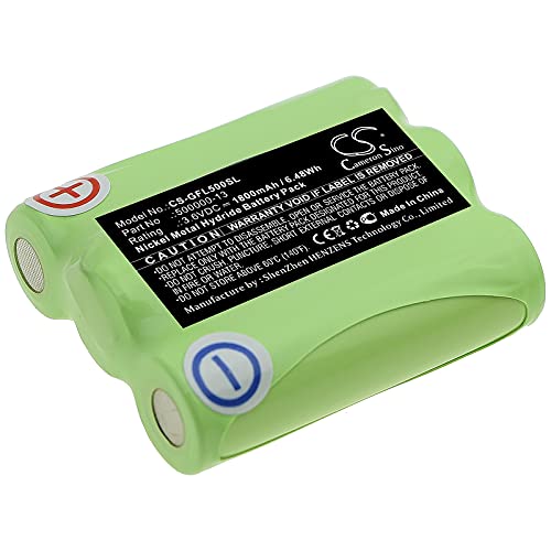 Estry 1800mAh Battery Replacement for Geo-Fennel Multi-Liner FL 50 Plus Multi-Liner FL 50 500000-13