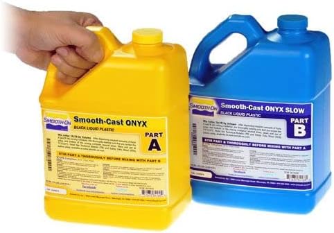 Smooth-Cast ONYX SLOW - Ultra-Black Urethane Resin - Gallon Unit