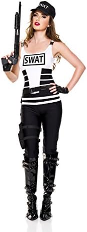 Sassy Swat Babe Costume, Sexy Sassy Swat Babe Costume
