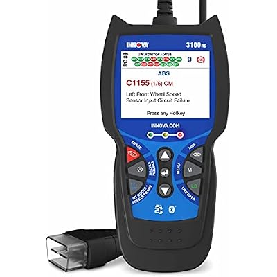 INNOVA 3100RS, OBD2 Scanner, ABS SRS Airbag Scan Tool with Airbag Light & Oil Light Reset, Stream Graph & Record Live Data, Get Suggested Repair & Parts on iPhone or Android