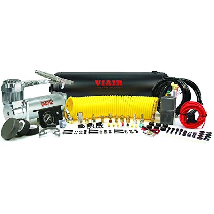 VIAIR Constant Duty OBA Onboard Air System with 450C Air Compressor & 2.5 Gallon Tank, 12V Offroad Compressor, 150 PSI, up to 37 Tires