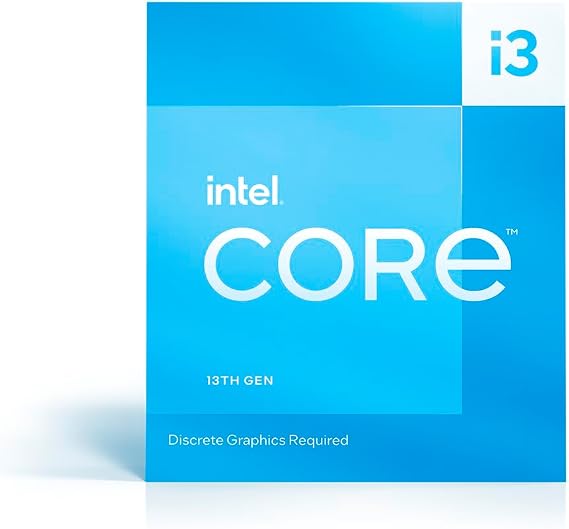 Intel Core i3 13100F 3.40GHz 4 Çekirdek 12MB Önbellek LGA1700 Soket 10nm Kutulu Box İşlemci
