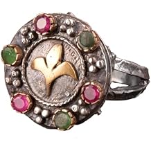 KAMBO Sultan Ring For Men, Created Stone Ring(Size:6.5)