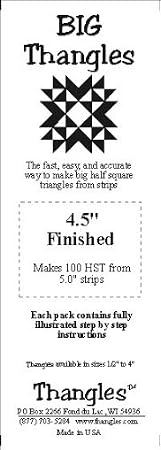 Big 4.5" Finished Quilting Template