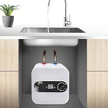 Instant Hot Water Heater Under Sink, Electric Tankless Water Heater 110v 1500w, Electric On Demand Water Heater For Kitchen Bathroom, Temperature Control (86-149F)