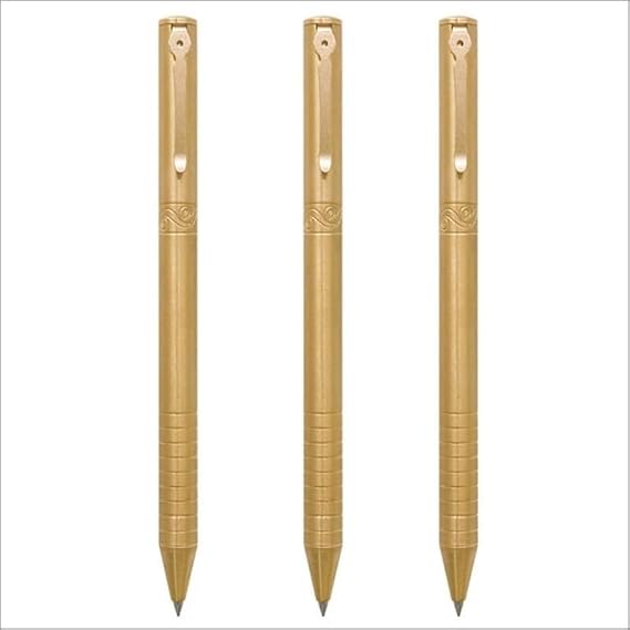 Metal Retro Brass Pen Copper Pens Private Outdoor Travel Kit