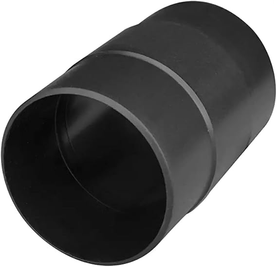 POWERTEC 70123V 4-Inch Dust Hose Connector w/Quick Connect Splice Adapter, ABS Plastic