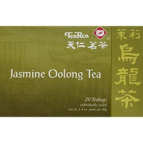 Ten Ren Famous Tea, Jasmine Oolong tea - 20 tea bags