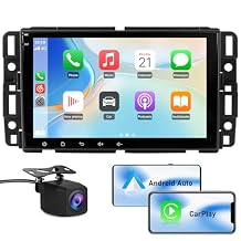 AWESAFE 8" Touch Screen Car Stereo for Chevy Silverado GMC Sierra Yukon, Android Silverado Radio Replacement with Wireless CarPlay & Android Auto, GPS Navigation Bluetooth WiFi SWC Backup Camera
