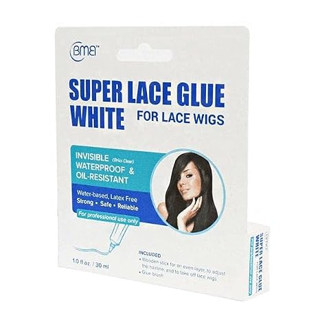 Super Lace Glue White For Lace Wigs 1 oz (Lace Wigs)