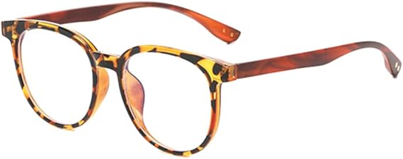 Blue Light Blocking Glasses for Women Computer Reading Glasses for Men Retro Round Frame