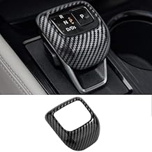 XITER Gear Shift Knob Cover for Nissan Rogue 2021-2026 Interior Accessories Shift Knob Cover Trim,Not for Rogue Sport,Carbon Fiber