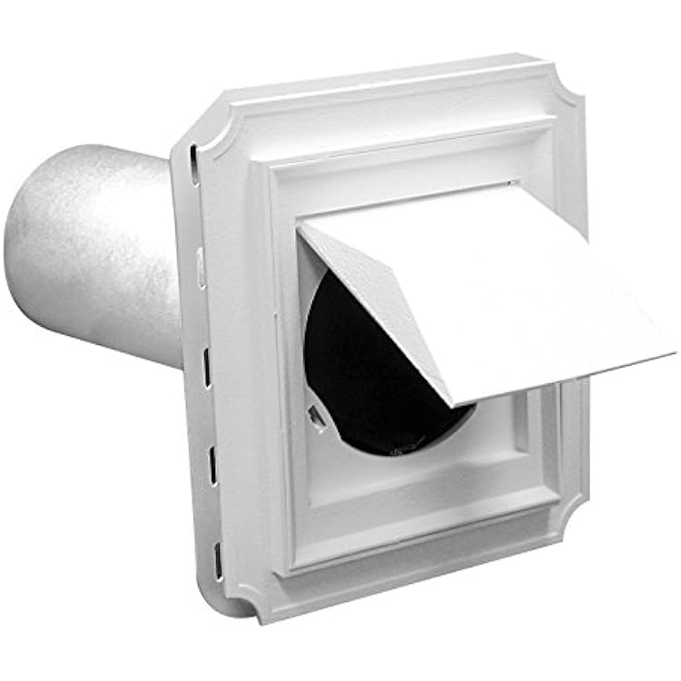 Duraflo 641010-00 Dryer VentSleeve, White