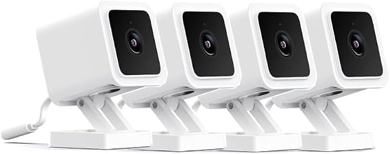 2K HD Security Camera with Brushless Motor