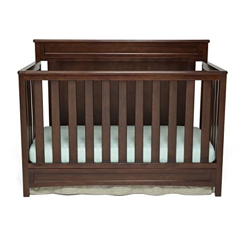 Delta Children Princeton 4-in-1 Crib, Dark Chocolate