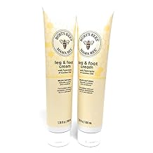 Burt's Bees Mama Bee with Oil, Leg & Foot Cream Peppermint 3.38 Fl Oz (Pack of 2)