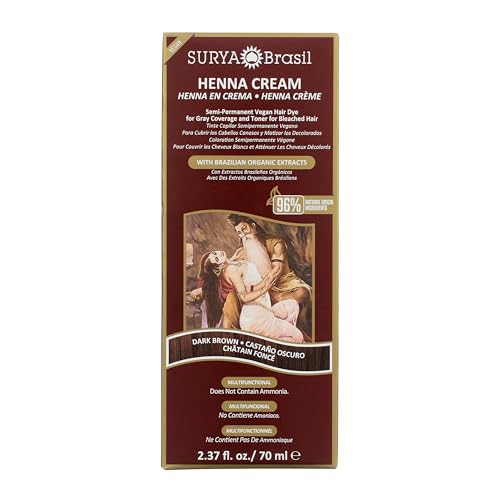 Surya Dark Brown Henna Cream