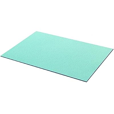AIREX Official Diana Exercise Mat - Workout Mat for Rehabilitation, Strength Training, Aerobics, Water Fitness, Exercise, Home and Floor Workouts, with Premium Foam, Water Blue