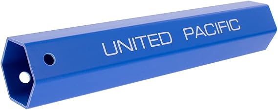 United Pacific 10259 11-inch Plastic Lug Nut Cover Socket for Plastic Lug Nuts, Easy Install & Removal of Plastic Lug Nut Covers, HEX Shape - 1 Unit